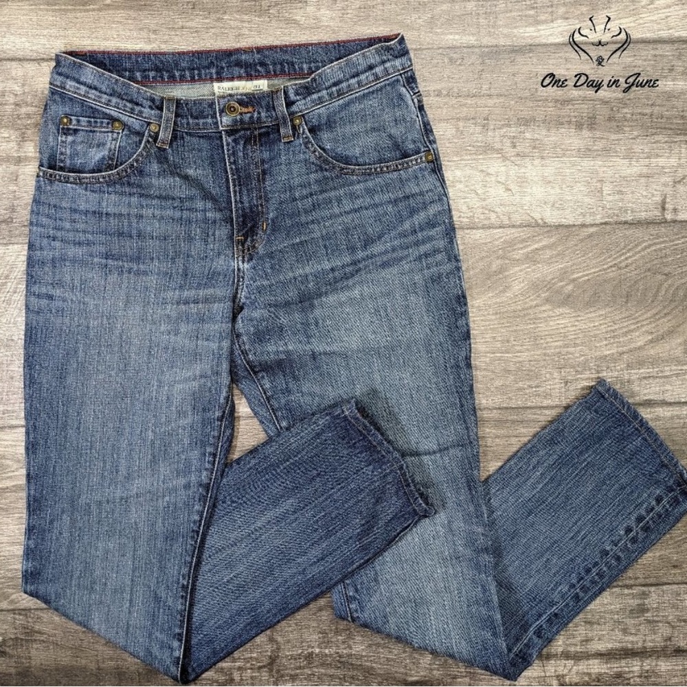Raleigh Denim Jones Straight Leg Jeans Size 12